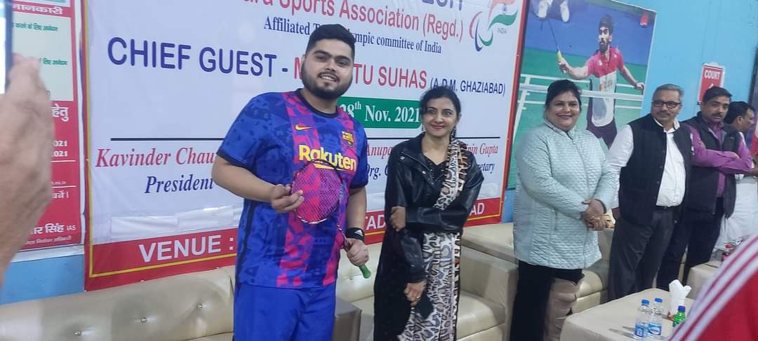 1st U.P. State Level Para Badminton Championship-2022